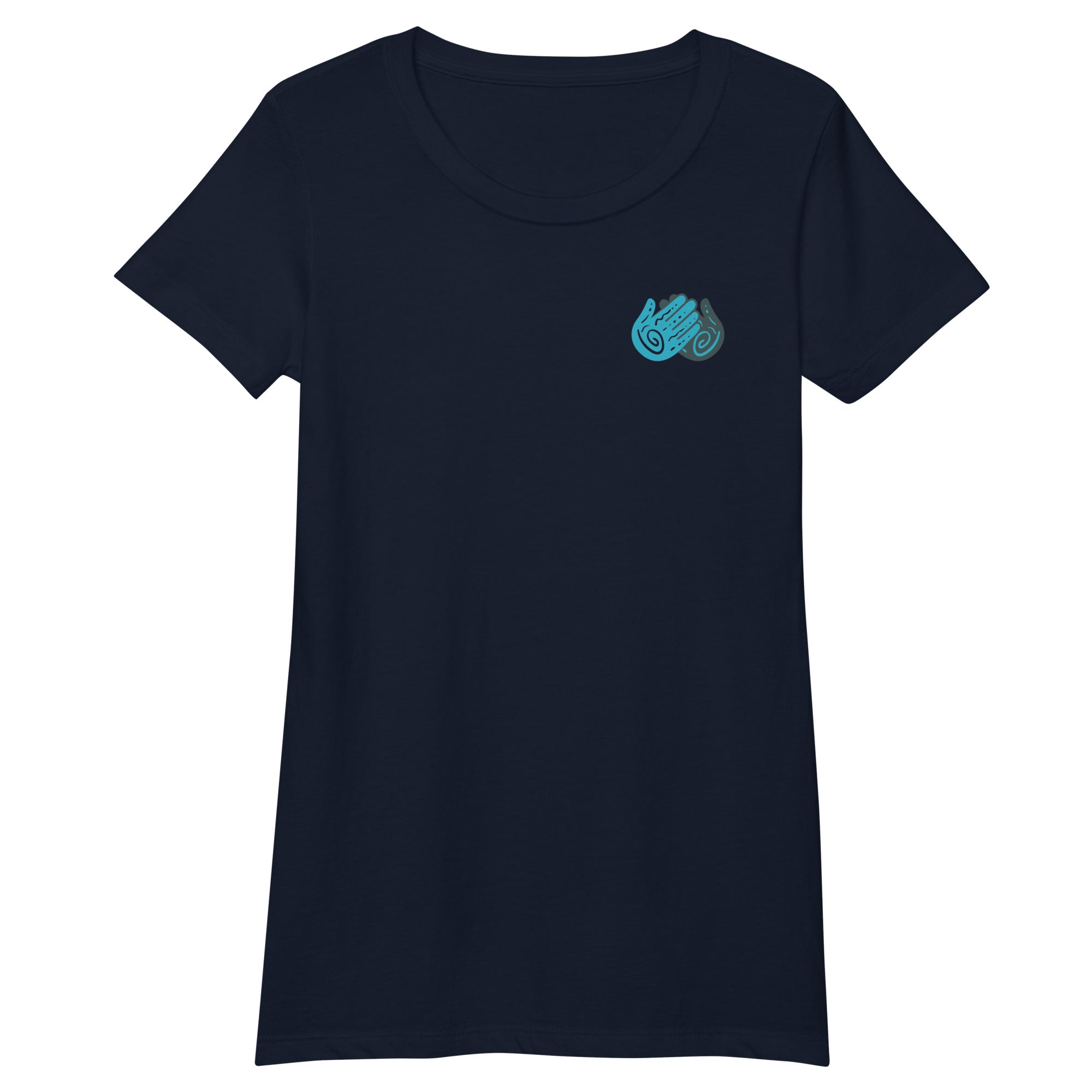 Women’s Tee Azul Mejicano Logo - NO