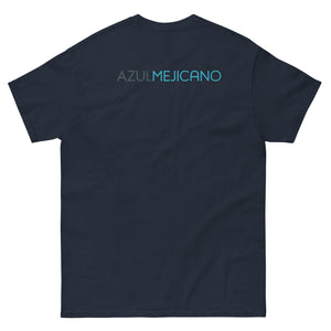 Men's Tee Azul Mejicano Logo